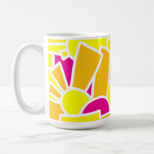 Mug Art de doodle festif 42 (Gauche)