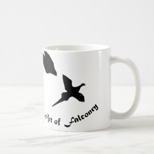 Mug Art de faucon pérégrin de fauconnerie