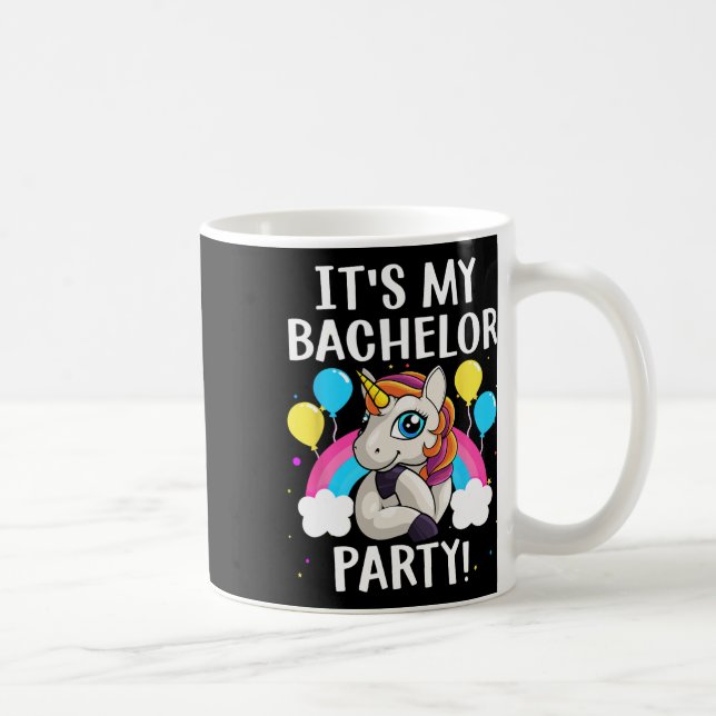 Mug Art de fête de bachelor cool pour hommes garçons m (Droite)