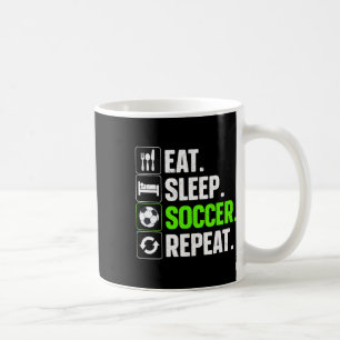 Mug Art de football cool pour hommes femmes enfants Éq