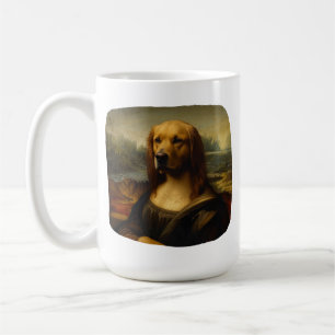 Mug Art de Golden Retriever inspiré par un portrait de
