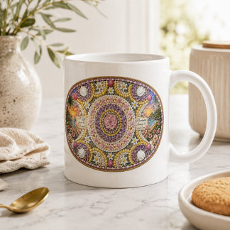 Mug Art de la déesse océanique nautile spirituel