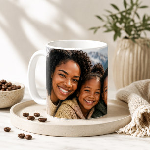 Mug Art de la mémoire de souvenir personnalisé avec ph