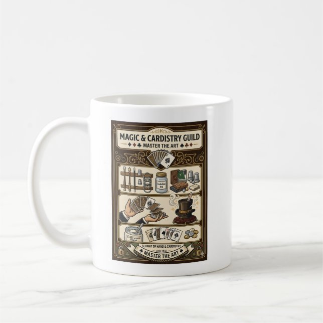 Mug Art de la Prestidigitation - Guilde de Cardistry e (Gauche)
