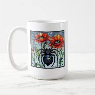 Mug Art de l'araignée Steampunk aux vitraux de coqueli