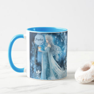 Mug Art de l'Imaginaire de la Reine des neiges - Déess