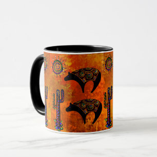 Mug Art de l'ours du sud-ouest