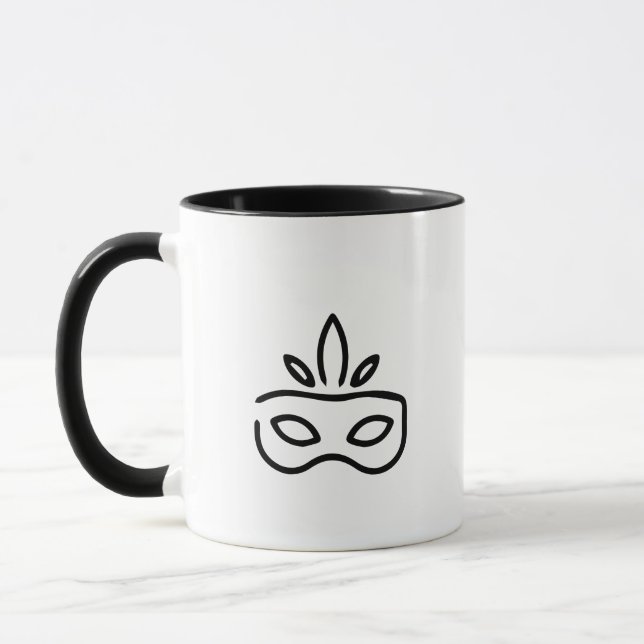 Mug Art de masquerade (Gauche)