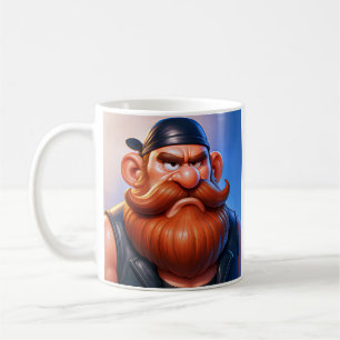 Mug Art de motard grincheux