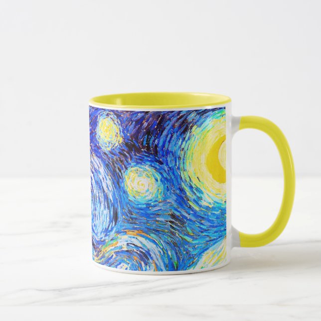 Mug Art de nuit Van Gogh Starry (Droite)