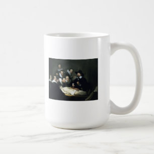 Mug Art de Rembrandt peignant la leçon d'anatomie
