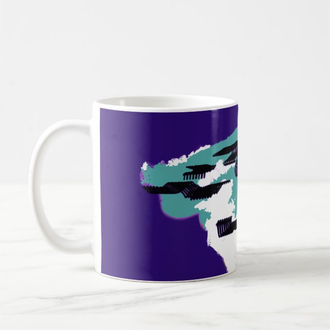 Mug Art de requin  (Gauche)