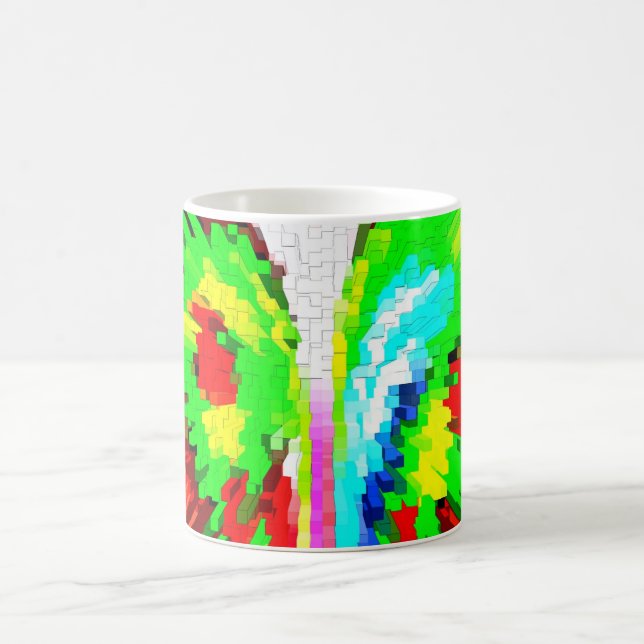 Mug Art de vitesse de la ville (Centre)