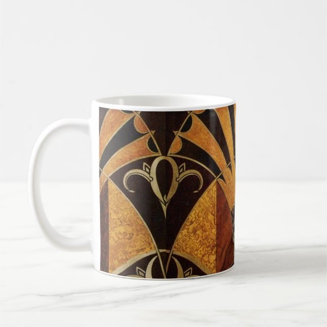 MUG ART DECO BOIS INLAID (Gauche)