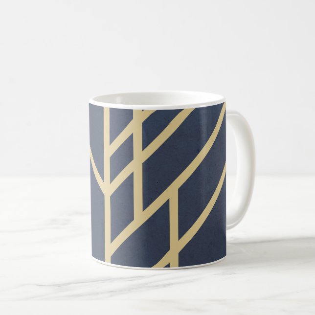 Mug Art deco design (Devant droit)