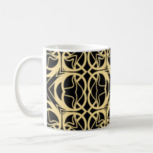 Mug Art déco moderne vintage couteaux géométriques abs