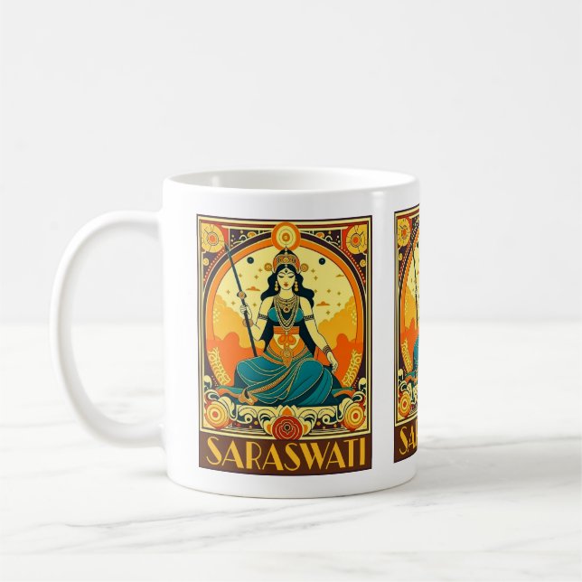 Mug Art déco Saraswati (Gauche)