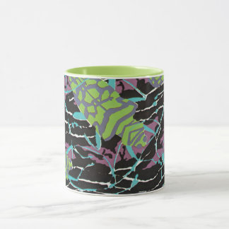 Mug Art Déco vintage Jazz Pochoir Scarabées dans le ja