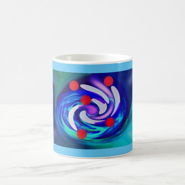 Mug Art des cinq étoiles rouges (Centre)