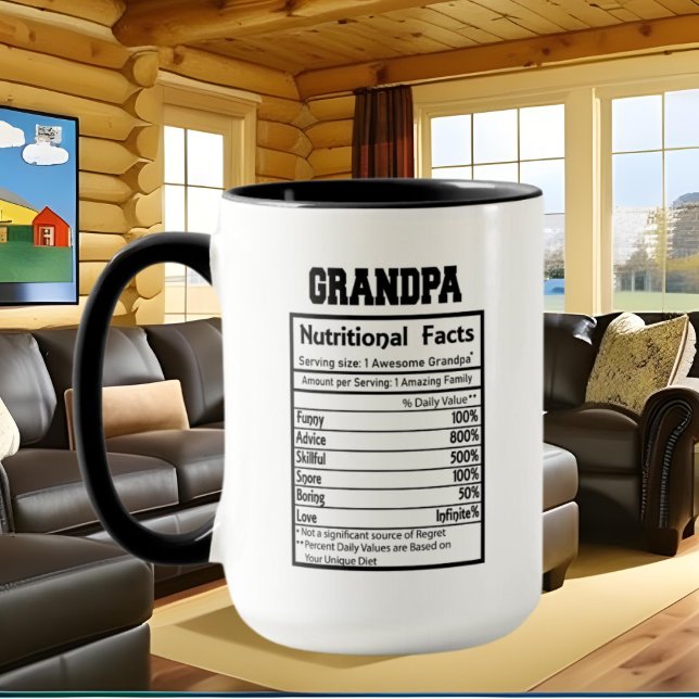 Mug art des mots de grand-père mignon (Créateur téléchargé)