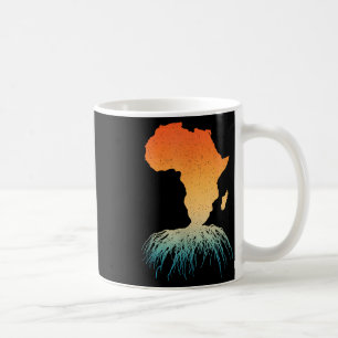 Mug Art des racines africaines pour hommes femmes Afro