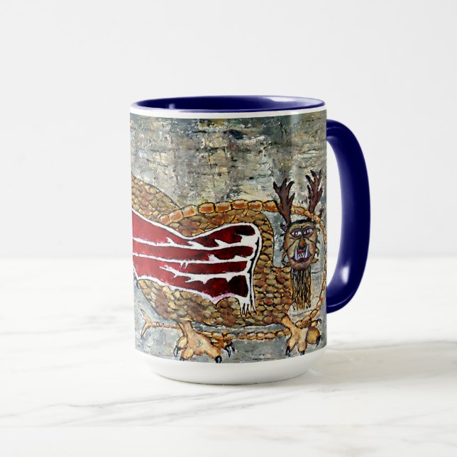 Mug Art Design of Tribal Native Americans (Devant droit)