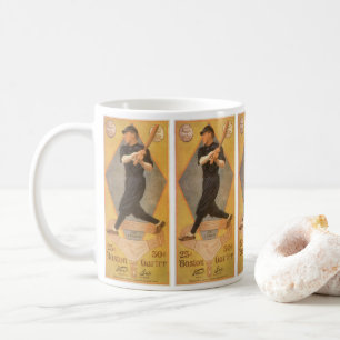 Mug Art d'étiquette de produit vintage, Boston Garter