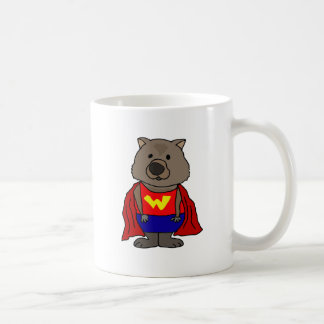 Mug Art drôle de bande dessinée de super héros de
