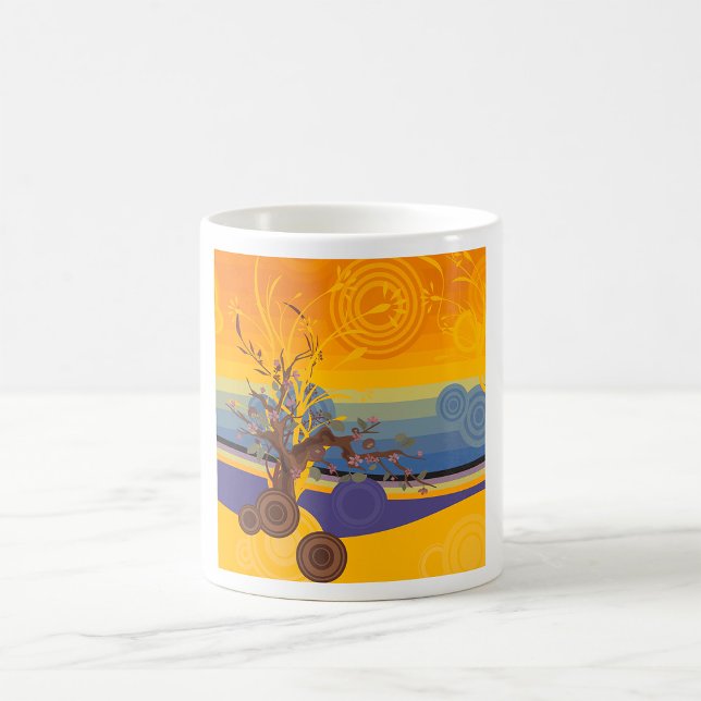 Mug Art du coucher du soleil (Créateur téléchargé)