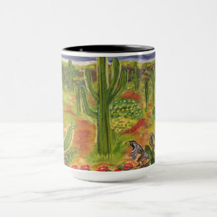 Mug Art du désert de l'Arizona