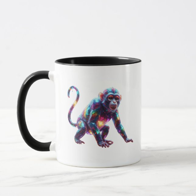 Mug Art du singe de cristal (Gauche)