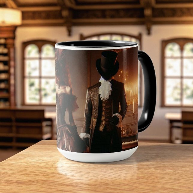 Mug Art Fantastique Steampunk Victorien Mascarade  (Créateur téléchargé)
