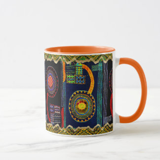 Mug Art folklorique africain Design de jardin