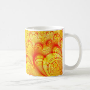 Mug Art Fractal Coloré