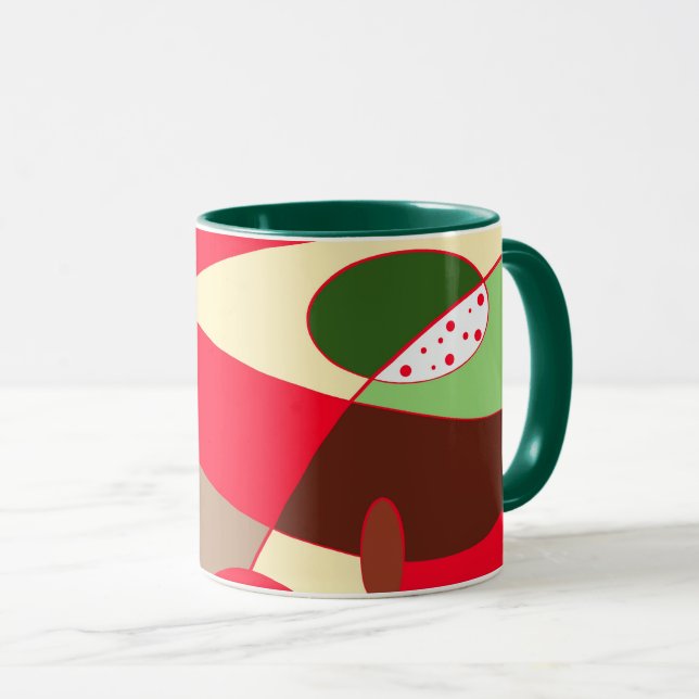 Mug Art géométrique (Devant droit)