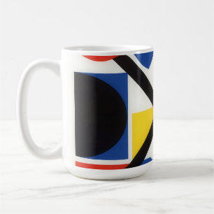Mug Art géométrique Bauhaus Suprématiste audacieux