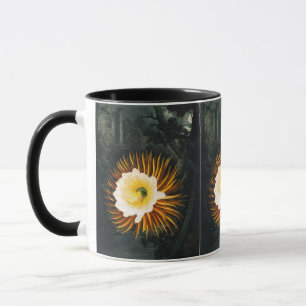 Mug Art gothique de Cereus nocturne vintage
