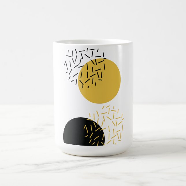 Mug Art graphique géométrique urbain simple, moderne e (Centre)