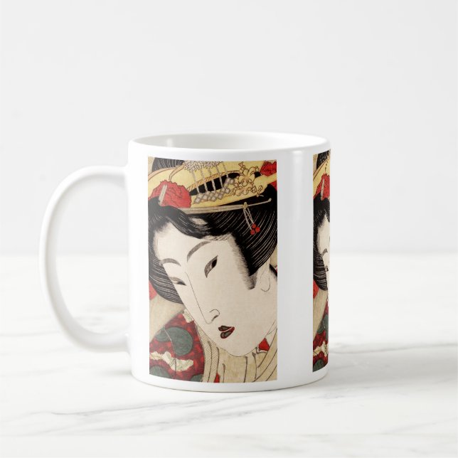 Mug Art japonais Geisha (Gauche)