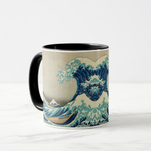 Mug Art japonais - Surf Geyser/Grande vague au large d