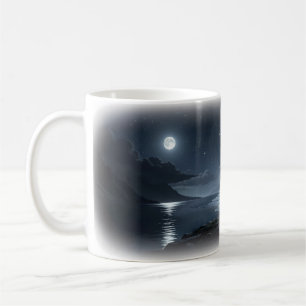 Mug Art Littoral au Clair de Lune de Sérénité