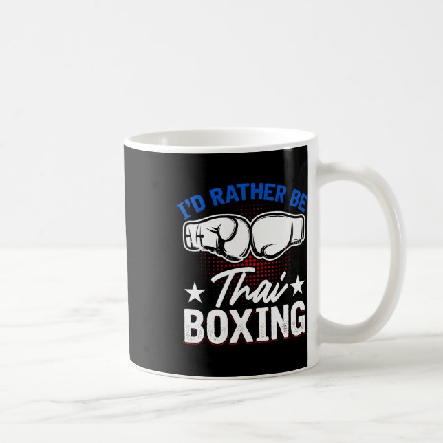 Mug art martial thaïlandais de kickboxing Muay Thai Co (Droite)
