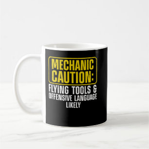 Mug Art Mécanique Pour Hommes Drag Racing Garage