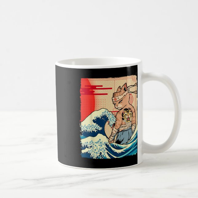 Mug Art Ninja Japonais Et Karate Japonais (Droite)
