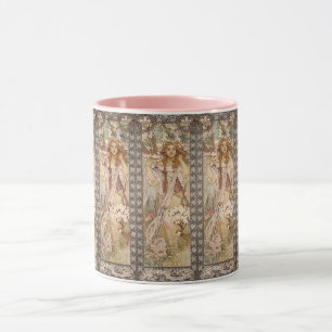 Mug Art nouveau Alphonse Mucha Jeanne d'Arc