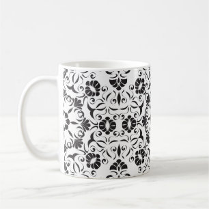Mug Art Nouveau : Eléments Vintages stylisés