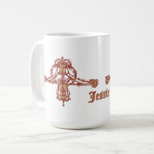 Mug Art Nouveau ornement par Jessie Marion King