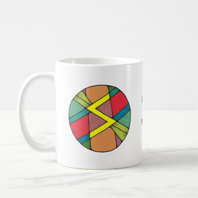 Mug Art Nouveau Rune Sowilo – SUCCÈS ! (Gauche)