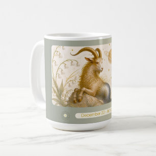 Mug Art Nouveau Sceau de Salomon Capricorne