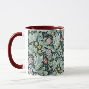 Mug Art nouveau William Morris Leicester Flowers Folia